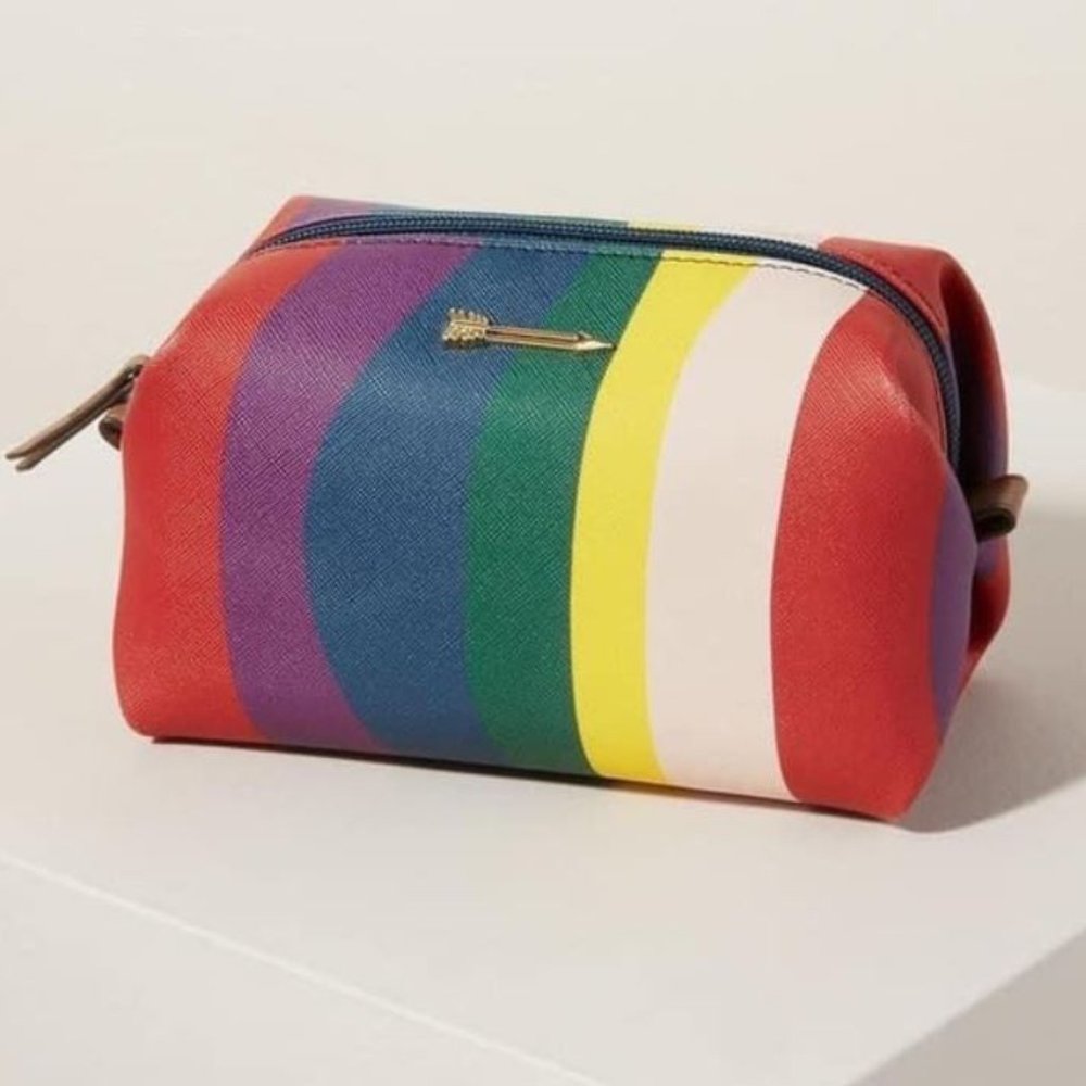 Stella & Dot Rainbow Pouf